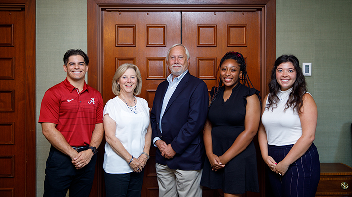 Gary and Nancy Fayard with Coca-Cola First Generation Scholars